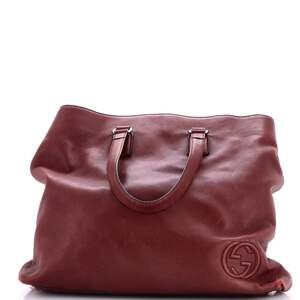 Gucci Soho Open Tote Leather Large #218793G58B